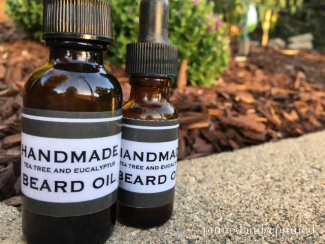 DIY Beard Oil {homemade gift for men}